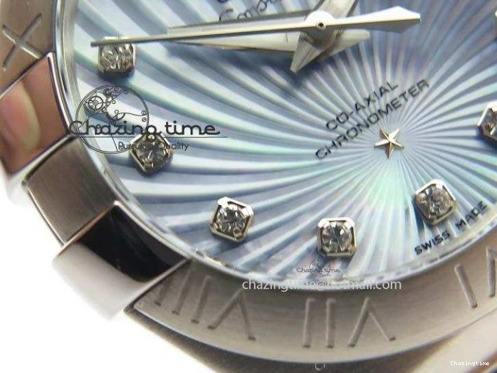 1228 Constellation 28mm V6F Best Edition SS Blue Dial On SS Bracelet A MultiPurpose 8201